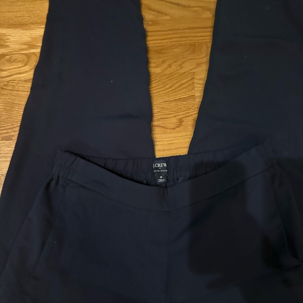 J. Crew Women's Classic Black Trousers